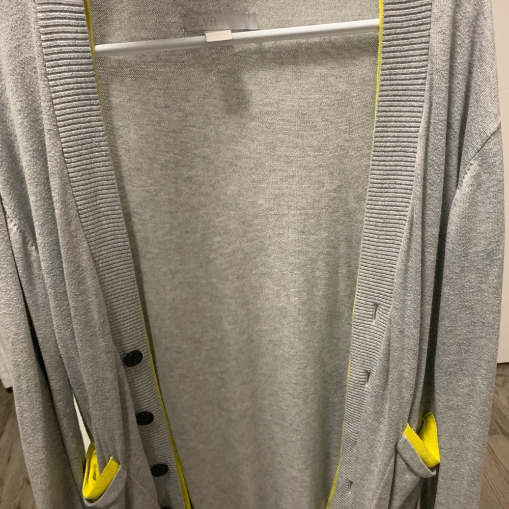 Adidas SLVR Cashmere Cardigan Large